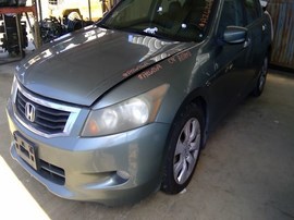 2009 HONDA ACCORD, OLIVE, EX-L MODEL, 3.5L, AT.  A26267